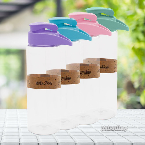 Imagen 3 de 6 de Botella De Agua Pico Deportiva Gimnasio Niños Mujer Hombre