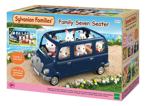 Carro Família 7 Lugares Sylvanian Families 5274 - Novo