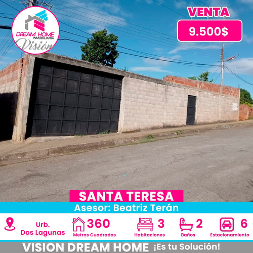 En Venta Casa En Dos Lagunas  Santa Teresa Del Tuy 