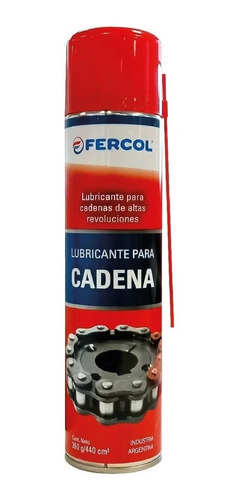 Lubricante Cadena Fercol 440cm3 260g