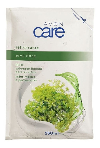 Care Refil Sabonete Liquido Mãos Erva Doce 250ml