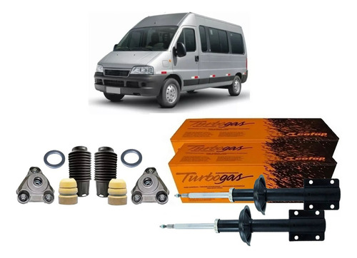 Kit Amortecedor Dianteiro Jumper Ducato Boxer + Kit Completo