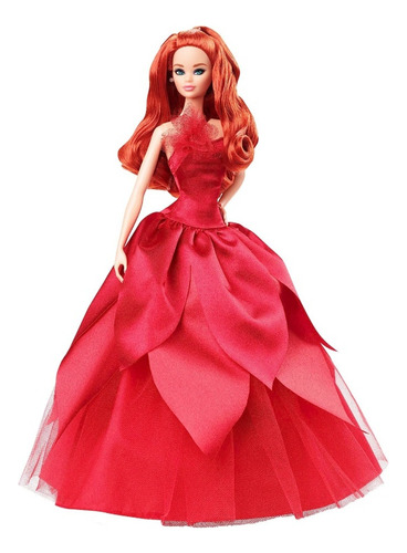 Barbie Signature Holiday 2022 Pelirroja Felices Fiestas 