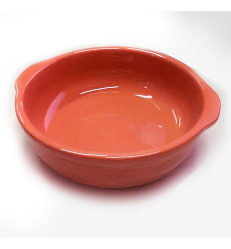 Cazuela De Barro 16 Cm Ceramica Esmaltada Vasija Locro Dip-