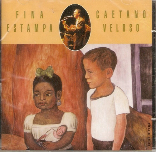Cd Caetano Veloso - Fina Estampa - Ao Vivo