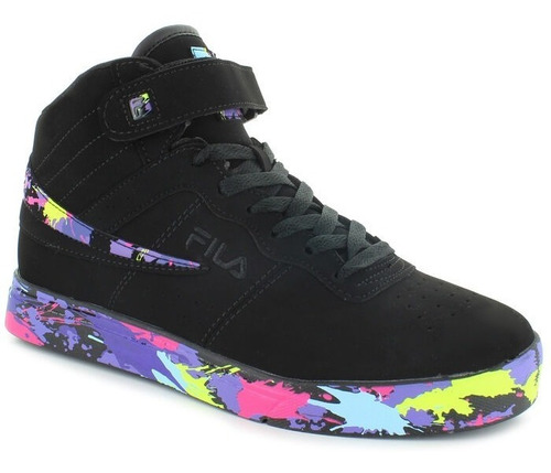 Tenis Fila M. 714937 Vulc 13 Paintball Negro Multi Mujer / J