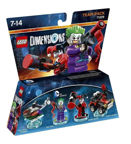 Imagen 1 de 2 de Lego Dimensions Team Pack Dc Comics Joker Y Harley