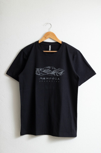 Remera Unisex Con Estampa Cordillera