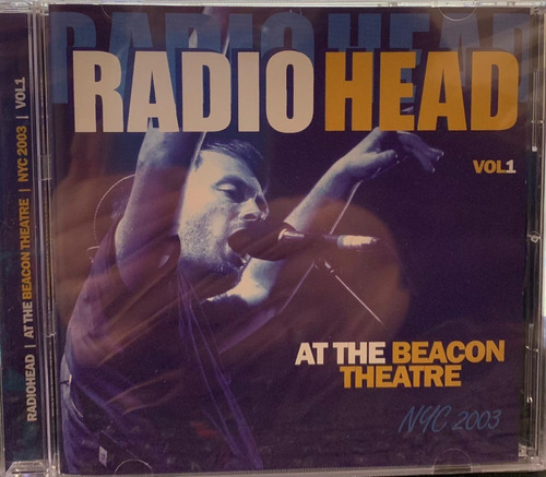 Cd Radiohead At The Beacon Theatre, Nyc 2003 Vol 1 Nuevo