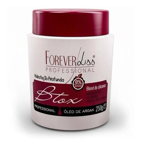 Novo Btx Capilar Argan Oil - Forever Liss 250gr