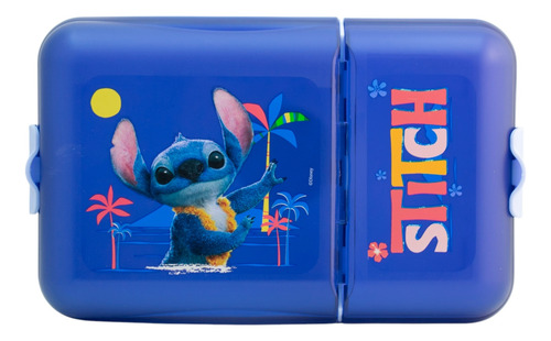 Contenedor Lunch Box 2 Divisiones Personajes Animados