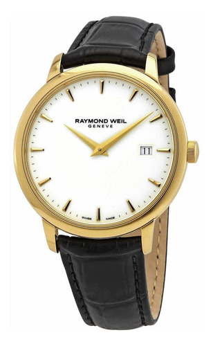 Reloj Hombre Raymond Weil 5488-pc-300 Cuarzo Pulso Negro En 