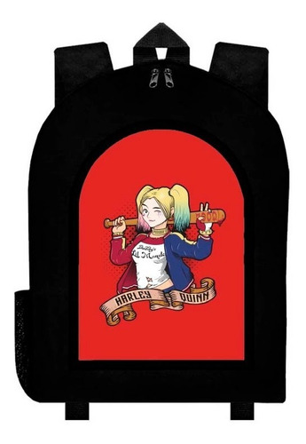 Mochila Harley Quinn Adulto / Escolar F1