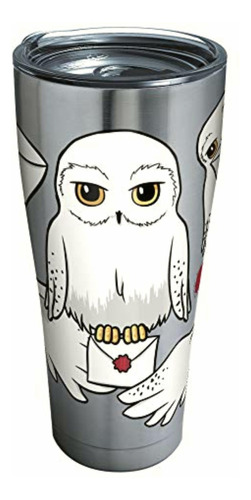 Tervis Vaso Aislante De Acero Inoxidable Con Tapa, Plateado,