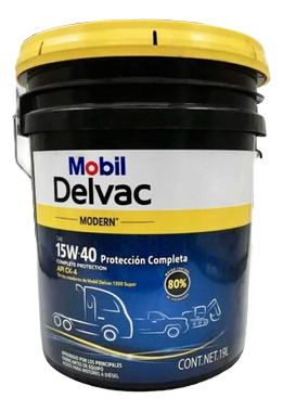Aceite Móbil 15w40 Tapa Amarilla Diesel 100% Original 19l.