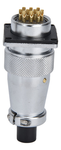 Conector De Soquete Fêmea 500v Ws24 Aviation À Prova D'água