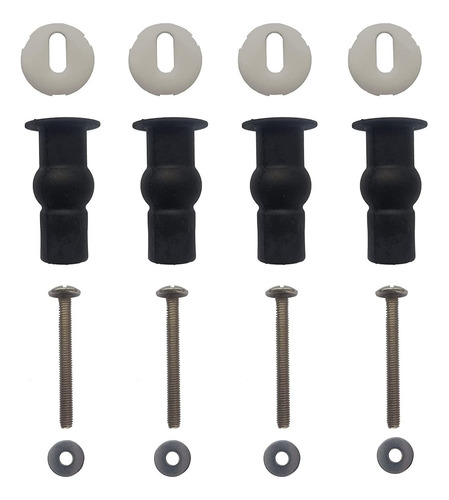 Tornillos Para Bisagras De Asiento De Inodoro Con Tornillos