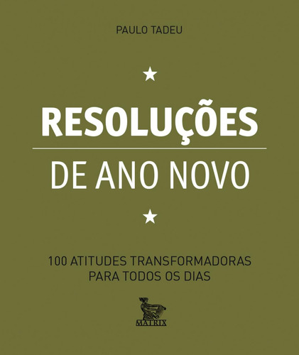 Resoluções de ano novo, de Tadeu, Paulo. Editora Urbana Ltda em português, 2016
