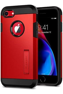 Funda Spigen Tough Armor 2 Para iPhone 7 / 8 Rojo