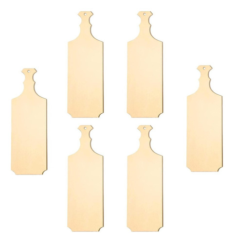 6 Uds Mini Tabla De Cortar De Madera Pequeña Tabla De