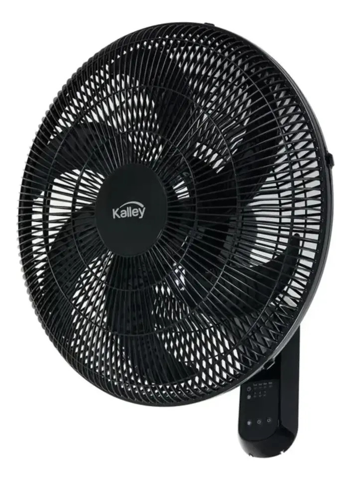 Ventilador De Pared Kalley K-vpn 18 Pulgadas Negro control r