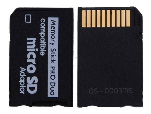 Adaptador Memory Stick Micro Sd A Produo Camara Sony