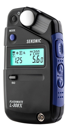 Imagen 4 de 10 de Fotometro Sekonic Flashimetro Luxometro L-308x P/ Flash Cine
