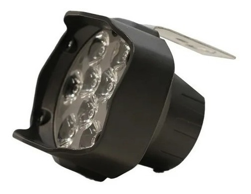 Imagen 6 de 7 de Faro Auxiliar 9 Led Cree Universal Moto Cuatri 10w - Enxero