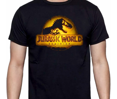 Jurassic World - Dominion - Logo - Polera - Cyco Records
