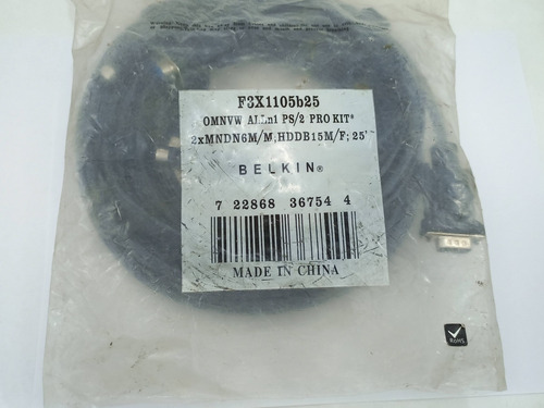 Cable Kvm Omniview Todo En 1 Para Serie Pro Plus F3x1105b25
