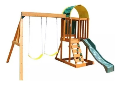 Zona De Juego Exterior Kidkraft Msi Color Madera Bw-218