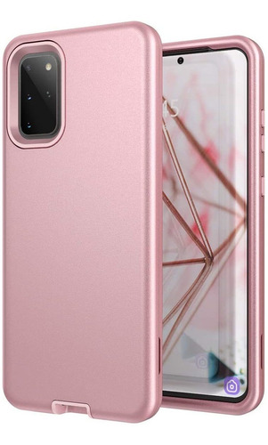 Funda Para Galaxy S20 Plus Rosa Oro