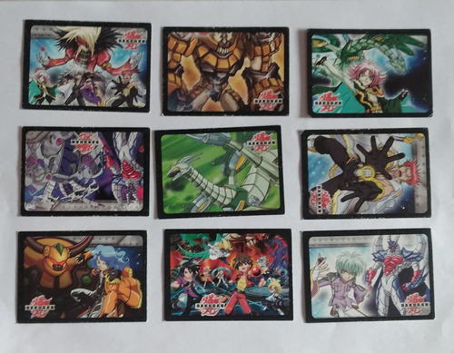 Figurinha Cards Carta Bakugan - Lote Com 80