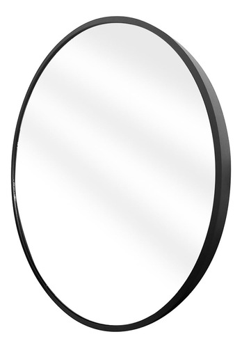 Espejo Redondo Para Baño 40 Cm De Diámetro Aluminio Acabado