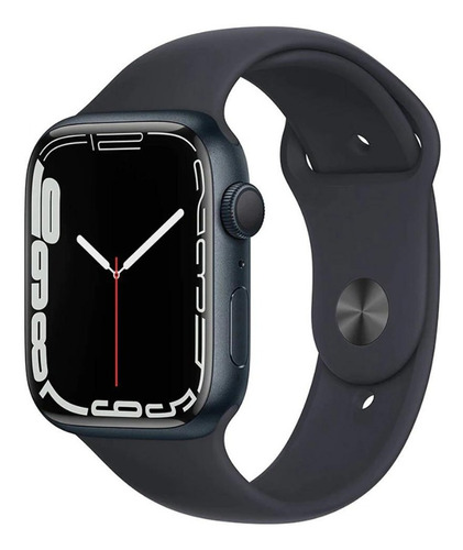 Reloj Smartwatch Apple Watch Series 7 45mm Midnight Mkn53lz