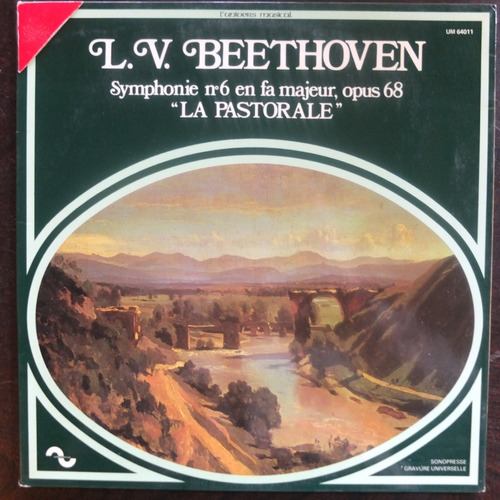 Vinilo Beethoven  Symphonie N°6 En Fa Majeur, Opus 68 Pastor