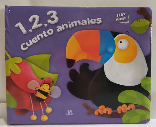 1, 2, 3 Cuento Animales- Flip Flap - Libro Infantil