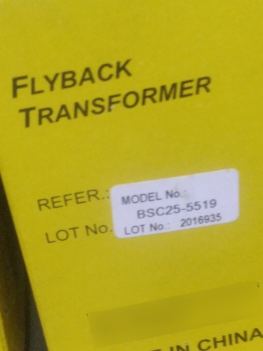 Flayback Bsc25-5519 Nuevos De Paquete