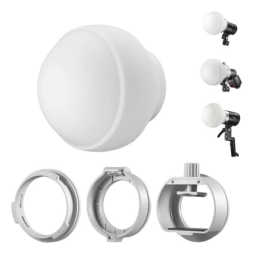 Godox Ml-cd15 Softbox Diffusion Dome Kit Con 3 Adaptadores P