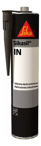 Sikasil In Silicona Profesional Neutra Flexible Negro 280 Ml