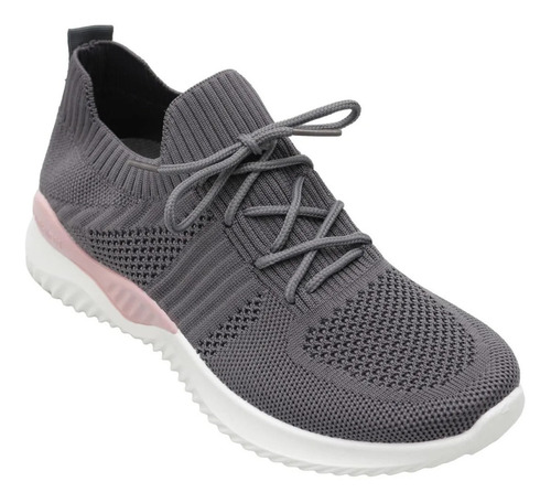 Imagen 3 de 9 de Zapatillas Mujer Wake 093 Livianas Elasticas Urbanas