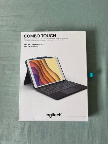 Logitech Combo Touch Para Ipad Air 3a Geração, Ipad Pro 10.5 Cinza-escuro (Usado)