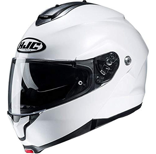 Hjc C91 Casco De Motocicleta De Calle Para Hombre - Semi-fla