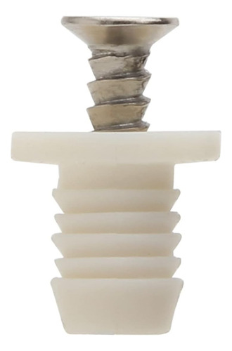 Silverline De 8 Mm Insertos De Bisagra De Plástico Con Torni