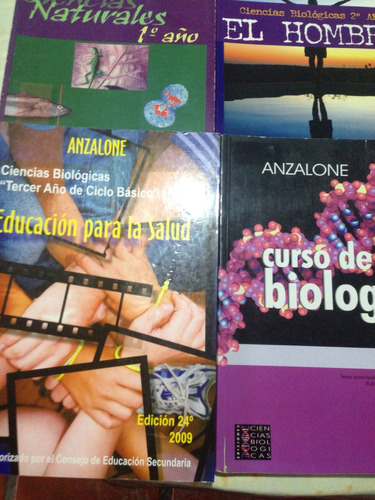 Colección 1-4 Biologia Secundaria Venturino Anzalone