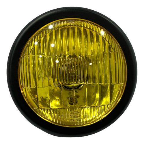 Foco Redondo Universal Luz Amarillo