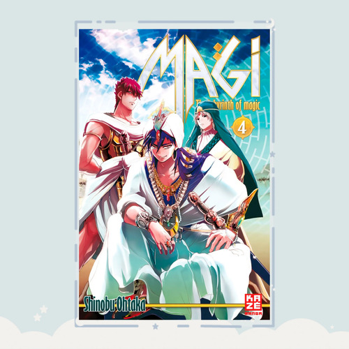 Manga Magi - The Labyrinth Of Magic Tomo 4