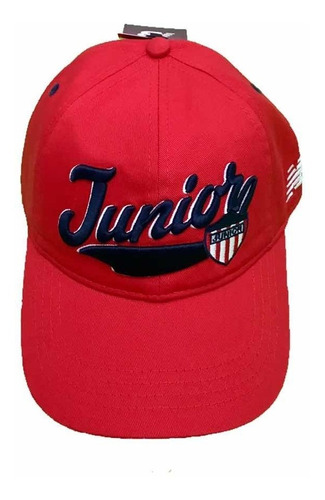 Gorra De Junior De Barranquilla Original Licenciada Roja