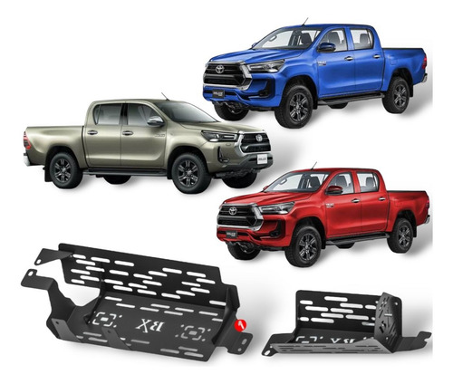 Protector Catalizador Hilux D/cabina 2016-2024 Antirrobo