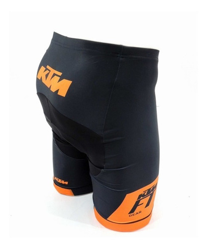Imagen 2 de 3 de Calza Corta Ciclista - Ktm Factory Team Oficial